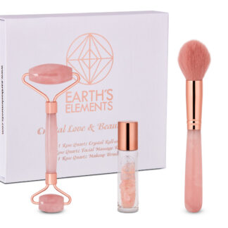 Crystal Love and Beauty Set Rose Quartz