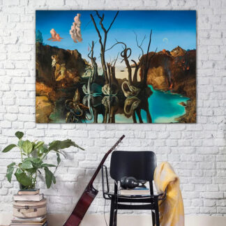 Dali "Swans Reflecting Elephants" Poster