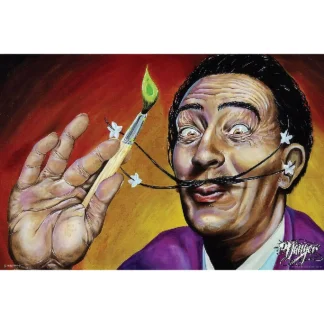 Dali James Danger Harvey Poster