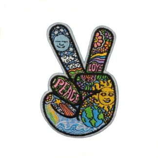 Dan Morris Peace Fingers Patch