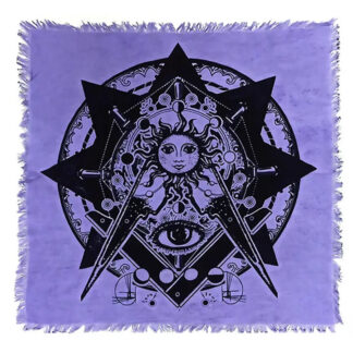 Deekay Altar Cloth 24” x 24” Evil Eye Sun
