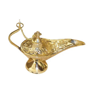 Deekay Brass Aladdin Lamp 4”