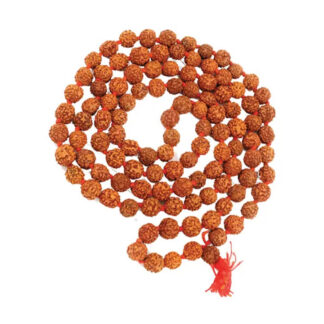 Designs By Deekay Large Rudraksh Mala Beads 12mm