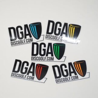 DGA Logo Stickers Asst. Colors