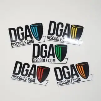 DGA Logo Stickers Asst. Colors