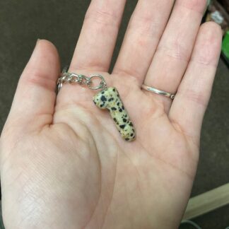 Dildo Penis Keychain Assorted Gemstones