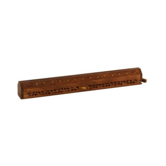 Dipper 19" Coffin w/ Elephant Incense Burner