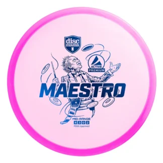 DiscMania Active Premium Maestro (Colors Vary) 165-176g Pink