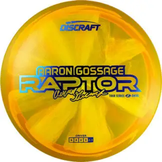 Discraft 2025 Aaron Gossage Tour Series Raptor Disc (Colors Vary)