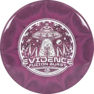 Dynamic Discs Fuzion Burst Evidence Kona Montgomery '23 (Colors Vary) 177g+