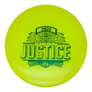 Dynamic Discs Lucid Air Justice '22 Worlds Fundraiser (Colors Vary) 159g