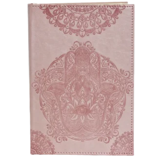 Earth's Elements Pink Hamsa Journal