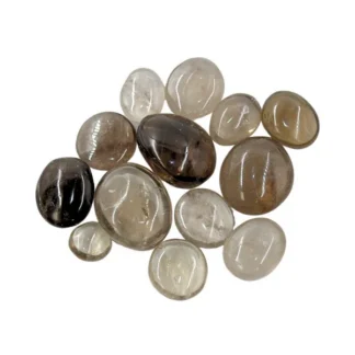 Earth's Elements Smokey Quartz Palm Stones
