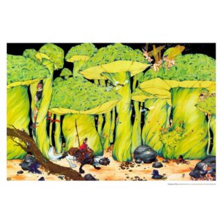 Enchanted Forest Poster 36" x 24"