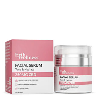Erth Wellness Tone & Hydrate CBD Face Serum 250mg