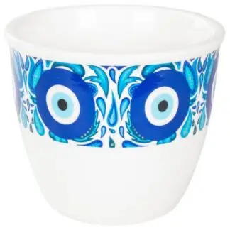 Evil Eye Smudge Pot 4.25" x 3.5"