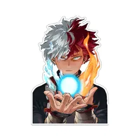 Eye Candy 3D Premium Stickers Deku / All Might Switch