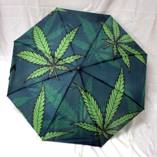 Fantasy Gifts Compact Patterned Umbrella Leaf
