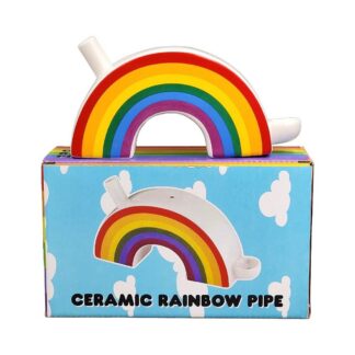 Fashion Craft Rainbow Ceramic Hand Pipe
