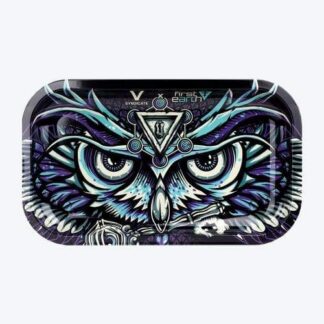 First Earth Owl Rolling Tray - Medium