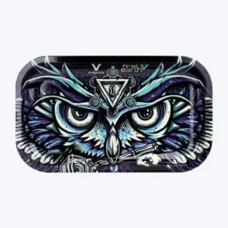 First Earth Owl Rolling Tray - Medium