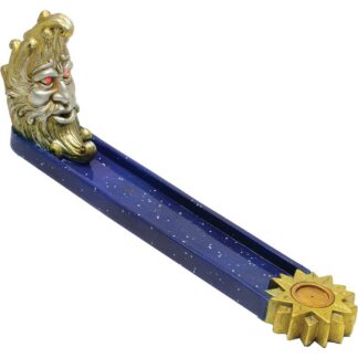Fujima Moonman Light-Up Polyresin Incense Burner