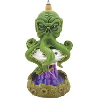 Fujima Octopus UFO Backflow Incense Burner 6.25"