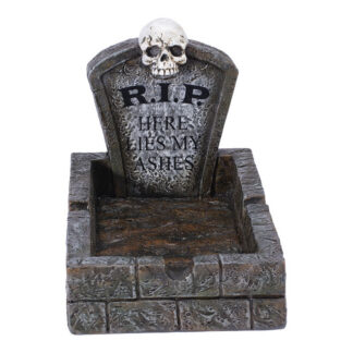 Fujima RIP Tombstone Ashtray 6.3"