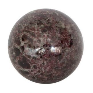 Garnet Sphere by Weight 405g
