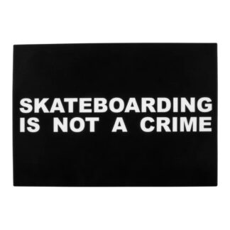 Gear Premium 12" x 8.5" Dab Mat Skateboarding Is Not A Crime