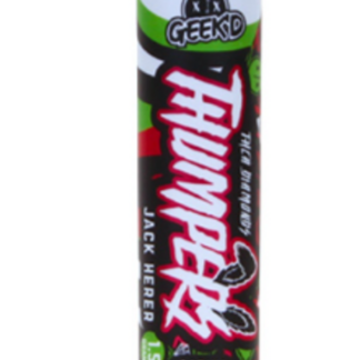 Geek'd Thumpers THCA Diamonds Prerolls 1.5g ea King Louis VIII (I)