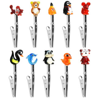 Glass Animal Memo Clip - Assorted Designs