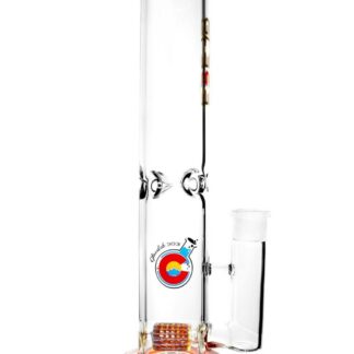 GlassLabs 303 Lace Dagger Straight Water Pipe 12" - Colors Vary
