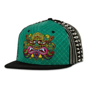 Grassroots Chris Dyer El Necio Pattern Snapback Teal L/XL