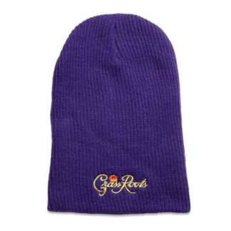 Grassroots Royal Roots Slouch Beanie OSFM Purple