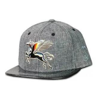 Grassroots Stanley Mouse Spirit Traveler Glitter Kids Snapback OSFM Gray