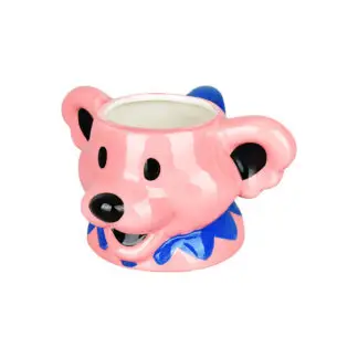 Grateful Dead Pink Dancing Bear Ceramic Mug