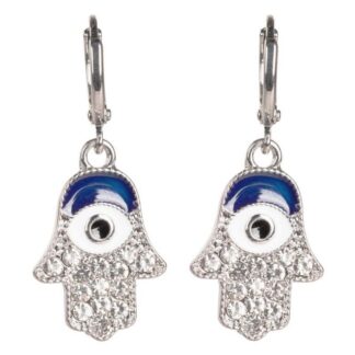 Hamsa w/ Evil Eye Earrings