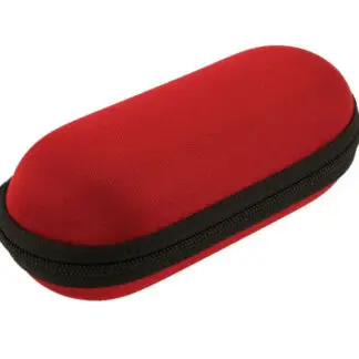 Hard Case Shell Pouch 3" x 7" Black