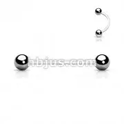 HBJ Bioflex Surface Piercing Barbell 14g 5/8"