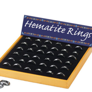 Hematite Rings