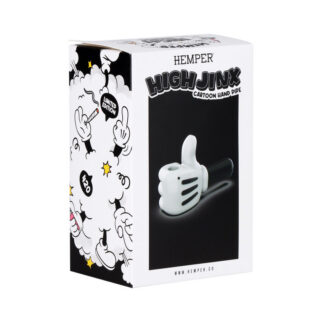 Hemper High Jinx Cartoon Glass Hand Pipe 4"