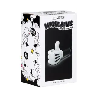 Hemper High Jinx Cartoon Glass Hand Pipe 4"
