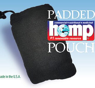 Hempstar Padded Hemp Pipe Bags 5" x 9" XL