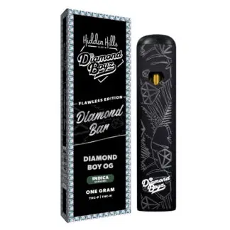 Hidden Hills Diamond Boyz THCP Disposable 1g Strawberry Jewels (S)