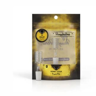 Honeybee Herbs Yellow Line Quartz Honey Stax Banger