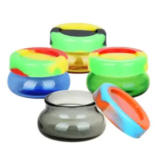 I'm Trying To Concentrate Silicone Storage Jar 7mL - Colors Vary