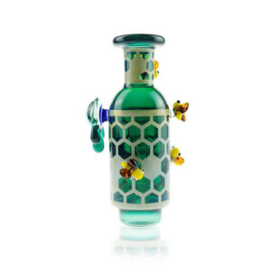 IC Glass Fume Honeycomb Carta Top w/ Carb Cap