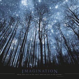 Imagination (Stars and Trees) Poster