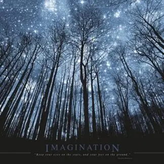 Imagination (Stars and Trees) Poster